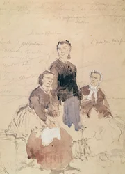 Die drei Petroleusen, nach 1870